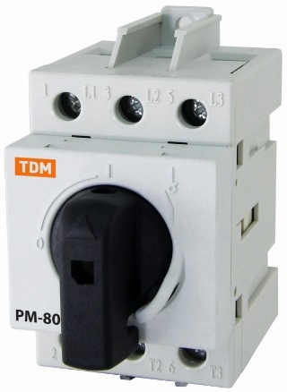 TDM ELECTRIC SQ0222-0006 Рубильник модульный РМ-80 3П 80A TDM